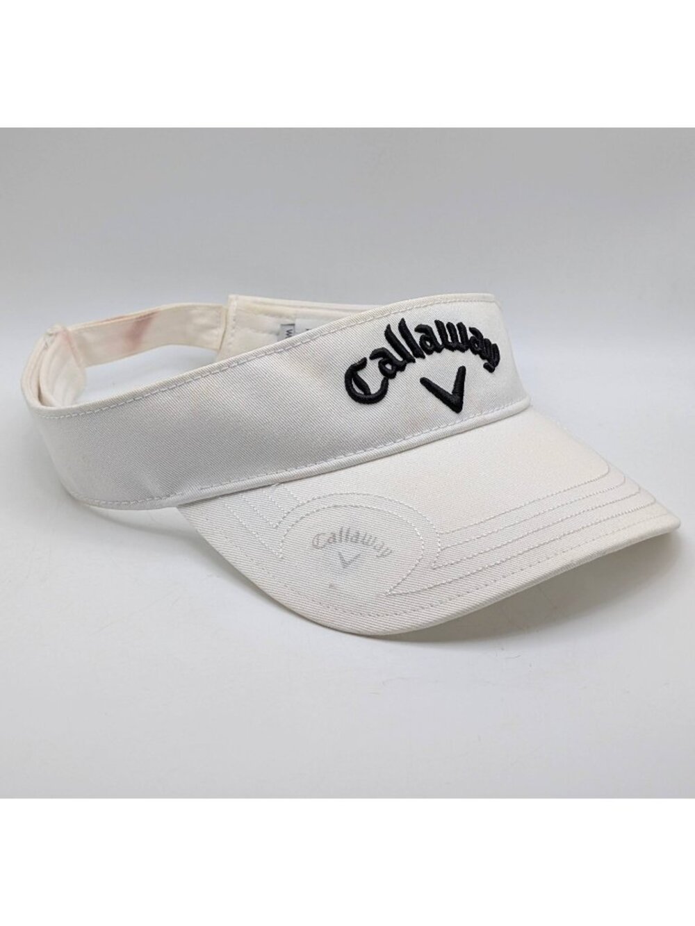 New Era Callaway Golf Women’s OSFM Adjustable Strap Back Visor Hat Cap Sports